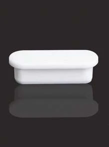 Tampas retangulares para orifício de transbordamento, 3 peças, anel de vedação redondo de silicone para banheiro, cozinha, pia/banheira/pia de pedestal/esfregão, orifício de transbordamento, acessório de banheiro e cozinha, volta às aulas