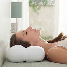 InnovaGoods Almohada Antiarrugas - Almohada 3D Ergonómica, Previene Insomnio y Dolores Cervicales, Mejora el Descanso⚫ Envío GRATIS ✅ Entrega 24/48h a España (península)