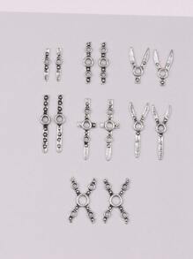 20/30pcsY2k Punk Manicure Decoration Rock Cool Girl Nail Accessories DIY Nail Supplies
