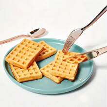 طقم أدوات المائدة القابلة لإعادة الاستخدام باللون الوردي الذهبي، غير قابل للكسر وصديق للغسالة الآلية، مناسب لحفلات الزفاف والعيد والتخرج والحفلات الخارجية في الحدائق وتوريدات المدرسة