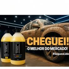 Kit Lavagem Automotiva Shampoo V-mol 1.5 L Vonixx Luva Microfibra