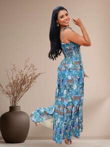 Versatile Printed Dress Lightweight And Comfortable For All Occasions Perfect For Everyday Or Weekend
