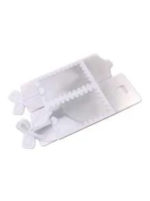 10 Piezas/Paquete Caja de embalaje transparente de PVC para Día de San Valentín, boda, cumpleaños, evento, caja de regalo transparente, Navidad, Día de San Valentín