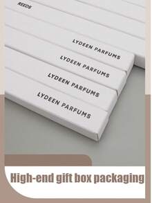 16支长效除臭扩香棒，礼盒包装，全新优质聚氨酯材料，未点燃的芳香纤维藤条和芦苇棒，清新气味的室内空气清新剂，情人节用品，婚礼用品，颜色随机（黑色，白色）