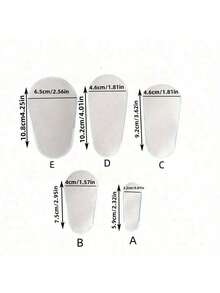 5/10pcs Silicone Makeup Brush Protector Cover Set, Odorless Makeup Brush Sleeves, Portable Makeup Tool Accessories, 5 Size Options