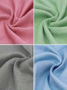 Lot de 5/10 pièces Chiffon de nettoyage réutilisable magique, efficace pour la cuisine, les miroirs, les vitres, la vaisselle, les écrans et les vitres de voiture. Pratique pour un nettoyage à long terme, fournitures et outils de nettoyage essentiels, couleur aléatoire