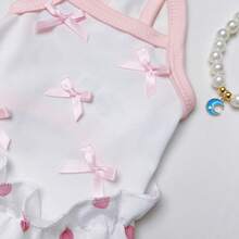 Vestito carino per animali domestici, decorazione a farfalla, adatto per barboncini e bichon frise, abbigliamento per animali domestici, vestito da principessa per gatti, primavera/estate - Multicolore - Visualizzare 5