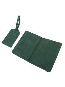 2pcs/Set Passport Folder RFID Anti-Theft Swipe Passport Card Bag Multi Functional Folder Ticket Storage Bag - 2pcs - View 12