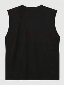 GRDR Bộ 3 áo ba lỗ thể thao nam, chất liệu vải dệt kim nhẹ, thoáng khí, cổ tròn, không tay, thích hợp cho phòng tập và mặc thường ngày. - Nhiều màu - Xem 5