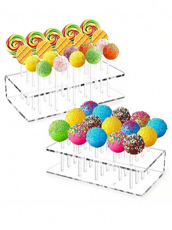 1 Stück acryl Lolliständer, klare Cake-Pop-Präsentationshalterung, Süßigkeitenständer, 15 Löcher Süßigkeitenständer, 20 Löcher Süßigkeitenständer, Cake-Pop-Präsentationsständer, kristallklar, klarer Acryl-Lollihalter für Hochzeit, Geburtstag, Brautduschen, Abschlussfeier, Jubiläumspartys, Backen, Familienereignisse, Schaufensterdekorationen, Duschen, Jubiläen, Familienereignisse, Nachmittagstee, Halloween und Weihnachtssüßigkeiten Dekoration