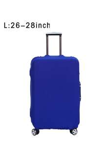 Luggage Cover Stretch Fabric Suitcase Protector Baggage Black Color Dust Case Cover Suitable For18-32 Inch Suitcase Case Travel Organizer For Travel Accessories Luggage Supplies For Back To School For Travel For Student For Women Men Vacation Summer Travel Essentials Holiday Bag For School School Accessories School Stuff