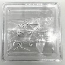 6 peças de brincos redondos hipoalergênicos de prata esterlina 925 com formato de bola, 2,0 mm/2,5 mm/3,0 mm, joias minimalistas para mulheres
