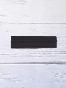 1 Peça de Faixa de Cabeça Elástica Colorida com Cores Ricas - Absorvente de Suor, Faixa de Cabeça Esportiva Elástica, Adequada para Yoga e Fitness, Várias Cores Sólidas, Tricô de Poliéster, Confortável o Ano Todo