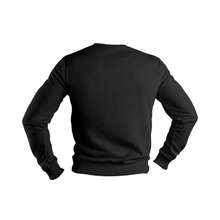 COMFORTABLE PREMIUM COTTON SWEATSHIRT - Black - View 5