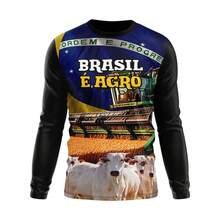 Shirt Men's And Women's T-Shirt UV Sun Protection Agro Rural Tractor - 橘色 - 查看 2