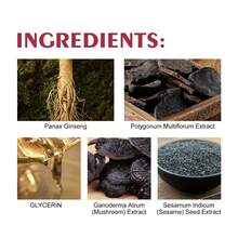 三合一持久染发洗发水，男女适用染发剂，遮盖白发，温和无刺激半永久性染发剂 - 彩色 - 查看 8