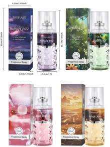 1 pieza de 80ml Spray de fragancia, fragancia de larga duración, desodorante de ropa, difusor de aroma para decoración del hogar, perfecto para el Body y el cabello, regalo ideal para fiestas...
