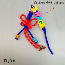 1pc Floral Design Custom Bag Charm, Acrylic Colorful Letter Keychain, Handmade Rope Sunflower Bag Pendant, Heart Keychain, Decorative Pendant, Christmas/Halloween/Easter/Mother's Day Personalized Gift,Apparel Accessories,Chic Autumn,Boyfriend,Girlfriend,Family,Friends