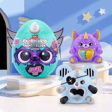 ZURU Huevos sorpresa con criaturas fantásticas con cuernos - Colección de 6 figuras de peluche misteriosas en caja ciega, regalo de cumpleaños perfecto para niñas