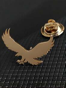 1 件男士不锈钢小鹰/猛禽胸针，时尚百搭简约设计围巾夹，适合日常佩戴，父亲节礼物学校办公室配饰衬衫夹克珠宝万圣节秋冬配饰，适合青少年、青年、男士、休闲、户外、运动、度假、毕业礼物、生日、日常穿着衣服别针有趣可爱的教师礼物 00 服装配饰包饰 - 胸針 - 查看 10