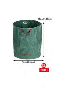 1 Stück wasserdichte & große Kapazität Blatt Tasche, zusammenklappbarer Gartenabfall Sack für Blätter & Gras Sammlung Outdoor