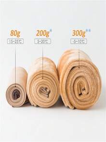 220g New Women's Fleece Tights Ladies Warm Winter Tights Leggings Thick Fleece Panty Fake Translucent Pantyhose Thermal Stockings - Black - View 3