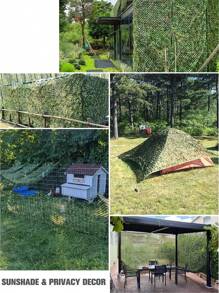 DELLNA Camouflage Net - Suitable For Decoration, Shading, Hunting, Camping, Outdoor Use