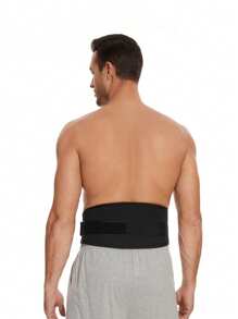 1pc EVA Fitness Weight Lifting Belt, Adjustable Waist & Back Support With Buckle Closure, Hand Wash Only, Suitable For Squats, Dumbbell, Barbell Exercises