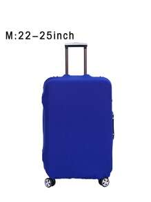 Luggage Cover Stretch Fabric Suitcase Protector Baggage Black Color Dust Case Cover Suitable For18-32 Inch Suitcase Case Travel Organizer For Travel Accessories Luggage Supplies For Back To School For Travel For Student For Women Men Vacation Summer Travel Essentials Holiday Bag For School School Accessories School Stuff