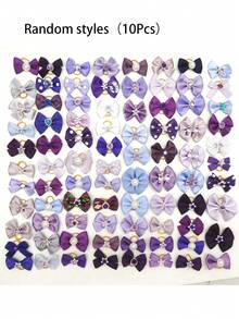 20 de bucăți accesoriu de păr cu fundă mov pentru animale de companie, mănunchi de cauciuc cu frânghie de păr pentru animale de companie pentru îngrijirea părului de animale de companie cu păr lung, decorare pentru păr de animale de companie, cel mai bun cadou de ziua de naștere pentru animale de companie drăguțe, cadouri decorative, articole pentru animale de companie, accesorii pentru păr de animale de companie