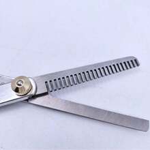 2pcs Pro Thinning Hair Cutting Scissors - Sharp, , And Hypoallergenic Hair Shears For Normal Hair, Ambidextrous Use, Curl Enhancing, And Salon Or Home Styling - 6 Inch, Ideal For Barbering And Hairdressing - Multicolor - View 8