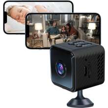 Indoor Security Camera, Wireless,1080P With Motion Detection, Infrared Night Vision, Remote Monitoring, Wireless Connection For Babies, The Elderly, Pets, Indoor And Office