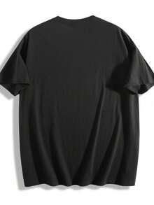 Plus Size Men's Vintage Goldust Wrestling Graphic T-Shirt-Oversized Tee With Bold "Goldust" Print Black Streetwear For All Seasons Wrestling T Shirt Big And Tall Men Clothing - Black - View 5