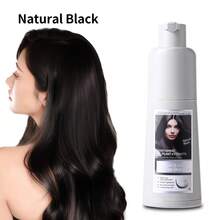 Black Hair Dye Shampoo 3 In 1 For Men And Women - Permanent Color For Gray Coverage And Beard, Herbal Essence Natural Plant Instant Coloring Shampoo (Brown Black) - Three Popular Hair Colors - View 21