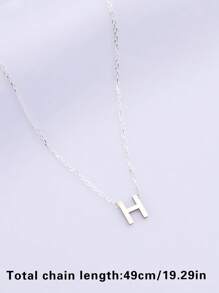 Personalisierte minimalistische Anfangsbuchstabe Namenskette, Edelstahl in Goldfarbe zarter kleiner Buchstabenanhänger, perfektes Geschenk für Paare, Freunde, Mutter, Vater, Geschwister, Großeltern, geeignet für Strand, Valentinstag, Muttertag, Vatertag, Jahrestag, Party, Hochzeit