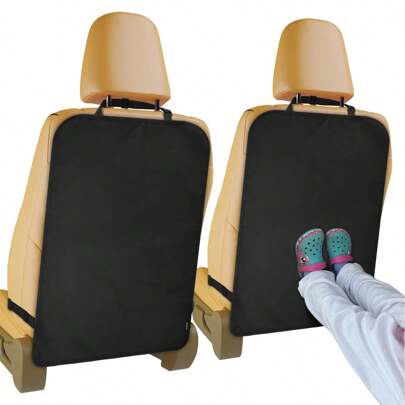 Protetor de encosto para banco de carro - Protetor de encosto para o interior do carro para evitar abrasão, sujeira e manchas, fácil de limpar, preto, proteção para banco de carro | Equipamento de proteção para carro | Capa de assento, Capa para banco traseiro