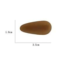3 chiếc kẹp tóc acrylic hình giọt nước dành cho nữ, kẹp tóc mái, kiểu dáng thời trang, hàng mới về mùa xuân/hè 2025, quà tặng Giáng sinh, phụ kiện tóc, phụ kiện đội đầu - Nhiều màu - Xem 5