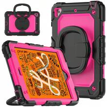 Tablet Schutzhülle, iPad Etui Samsing Tablet Etuis, faltbarer Griff Ständer mit integriertem Touchpencil Halter