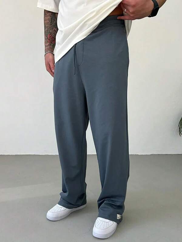 Pantalon casual pour hommes avec poches, tissu doux et agréable à la peau, confortable et respirant, convient pour la rue, l'extérieur, les rendez-vous, les week-ends, les fêtes. Le meilleur choix pour toutes les saisons