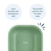 Re-12oz Square Bowl - Sage
