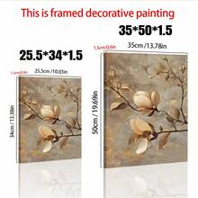 Bộ 3 tranh vải canvas và áp phích, nghệ thuật hoa phong cách cổ điển, trang trí nhà cửa, nghệ thuật treo tường, trang trí phòng, in 2D, quà tặng ngày lễ, phòng khách, phòng ngủ, phòng ăn, trang trí văn phòng, trang trí phòng thẩm mỹ, áp phích cho phòng, trang trí nhà cửa, nghệ thuật treo tường bằng vải canvas, khung tùy chọn, trang trí tường, trang trí phòng khách. - 3 cái - Xem 5