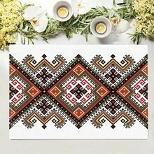 1/4/6/8/12 piezas, manteles de lino impresos lavables, almohadillas protectoras para mesa para interiores y exteriores, adecuadas para fiestas, fiestas y mesas de cocina