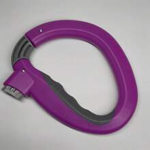 Easy-Carry Plastic Shopping Bag Holder With Comfort Grip Clips - Durable Basic Style Bag Organizer For Effortless Grocery Shopping & Home Essentials, Prevents Bag Cuts