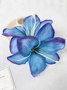 1 Stück elegante Haarspange mit Lilie Blume für Frauen, vielseitiges Design für den täglichen Gebrauch, Haarklammer, Haarkrallen, Haarspangen