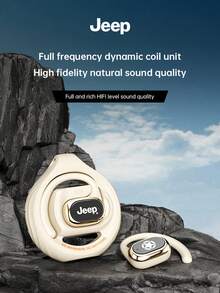 Fones de ouvido Jeep JP EC023 TWS à prova d'água de alta fidelidade HD para chamadas esportivas, fones de ouvido para jogos com redução de ruído e microfone