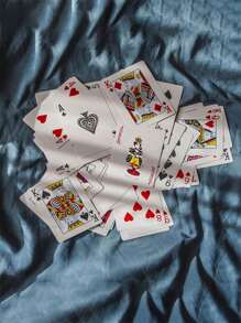 Mini karty do gry - 4 talie 1,5-calowych kieszonkowych kart pokerowych do podróży, sztuczek magicznych i wieczorów w kasynie - najwyższej jakości wodoodporna talia dla dorosłych, nastolatków i wieczorów gier - wyjątkowy pomysł na prezent, upominki na przyjęcia i zestaw kart kolekcjonerskich