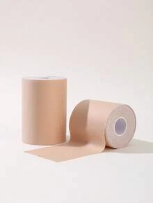 1pc Invisible Breast Lifting Tape, Sweat-Proof, Avoid Bulges, Suitable For Wedding Dresses - Apricot - View 4