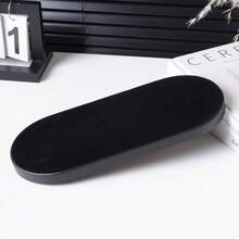 Bandeja ovalada de metal estilo nórdico con acentos - Organizador versátil de uso múltiple para joyas, fragancias, gafas y llaves | Solución de almacenamiento decorativa elegante para el hogar, hotel, cafetería y eventos (sala de estar, baño, dormitorio, entrada) para mujeres Organizador de almacenamiento Esenciales de viaje Regalo de regreso a la escuela - Multicolor - Ver 12