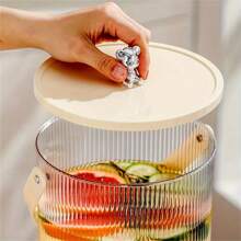 5000毫升超大容量带龙头饮料机 - 耐热透明饮料机，适用于派对、家庭聚会、婚礼及夏季/冬季饮品，适合家庭和厨房使用，可作礼品，也可作冰桶/热水桶/饮料冷却桶，适用于派对、生日装饰，也适合户外、露营、朋友聚会、万圣节、圣诞节等场合。 - 無色 - 查看 8