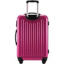 Alex Set Of 3 Haide Lages Trolley Suitces Expandable S M L Pink - Set - View 4